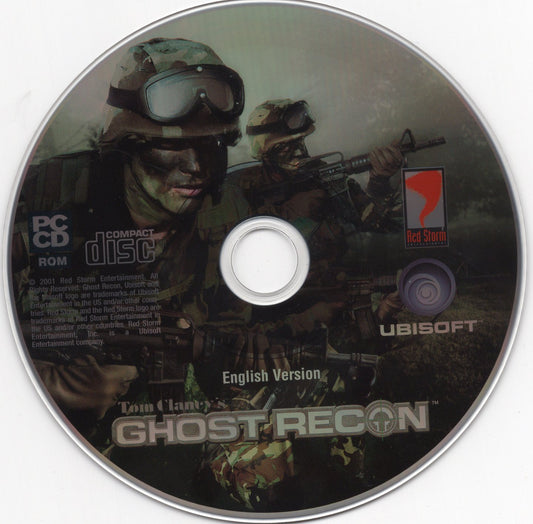 Tom Clancy's Ghost Recon Microsoft Windows PC CD-PC Gamez USA
