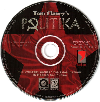 Tom Clancy's Politika Microsoft Windows PC CD-PC Gamez USA