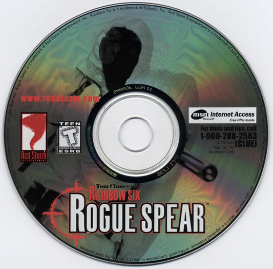 Tom Clancy's Rainbow Six Rogue Spear Microsoft Windows PC CD-PC Gamez USA