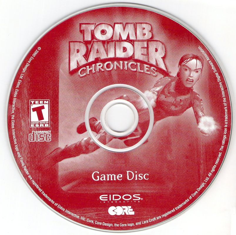 Tomb Raider: Chronicles Microsoft Windows PC CD-PC Gamez USA