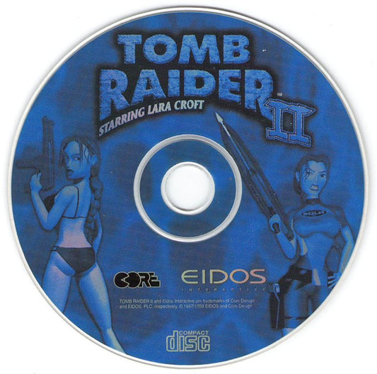 Tomb Raider II 1997 Microsoft Windows PC CD Eidos Acer-PC Gamez USA