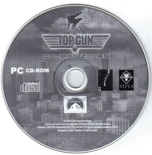 Top Gun Combat Zones Microsoft Windows PC CD-PC Gamez USA
