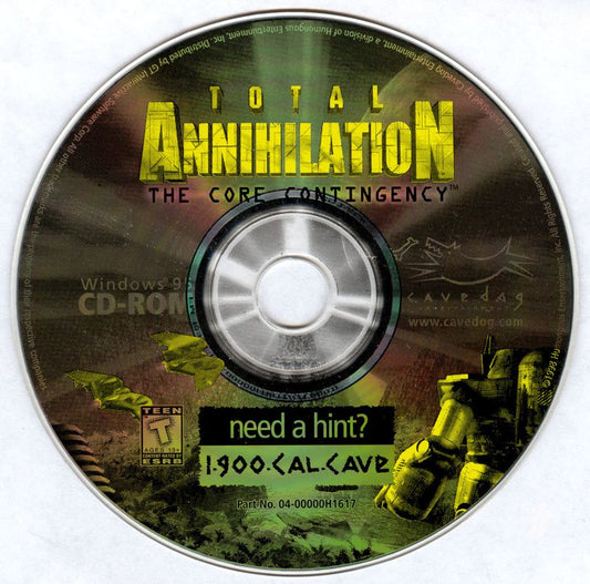 Total Annihilation Core Contingency Expansion Microsoft Windows PC CD-PC Gamez USA