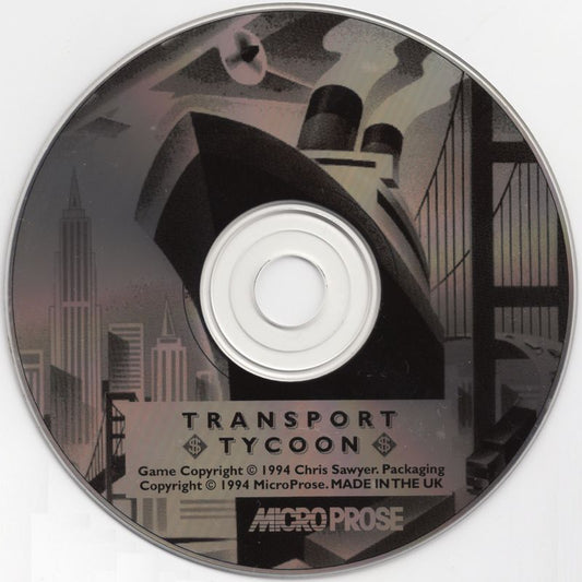 Transport Tycoon Microsoft Windows PC CD-PC Gamez USA