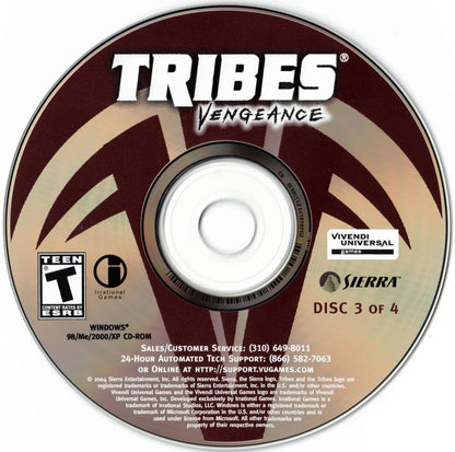 Tribes Vengeance Disc 1-4 Microsoft Windows PC CD-PC Gamez USA