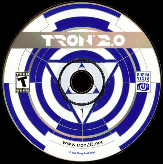 Tron 2.0 Disc 1-2 Microsoft Windows PC CD-PC Gamez USA