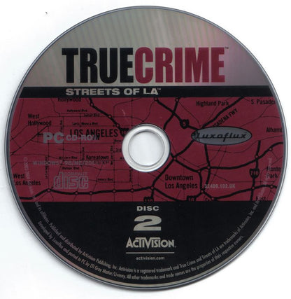 True Crime Streets of LA Disc 1-4 Microsoft Windows PC CD-PC Gamez USA