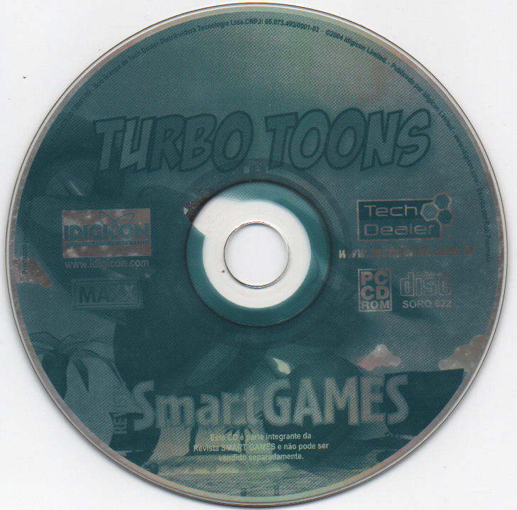 Turbo Toons Microsoft Windows PC CD-PC Gamez USA