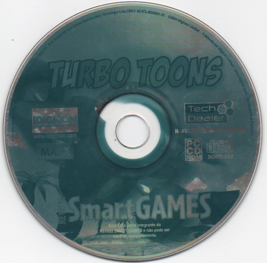Turbo Toons Microsoft Windows PC CD-PC Gamez USA