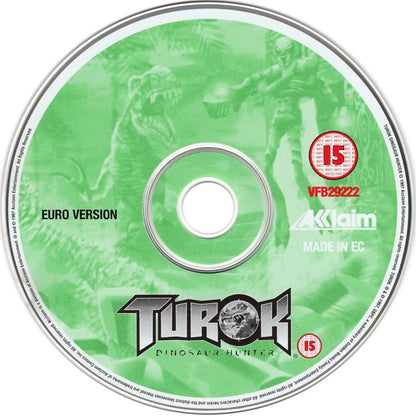 Turok: Dinosaur Hunter 1997 Microsoft Windows PC CD Acclaim-PC Gamez USA