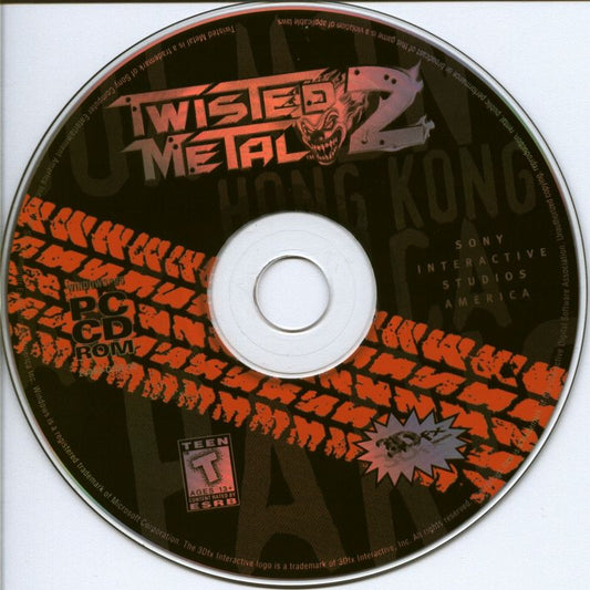 TWISTED METAL 2 Microsoft Windows PC CD-PC Gamez USA