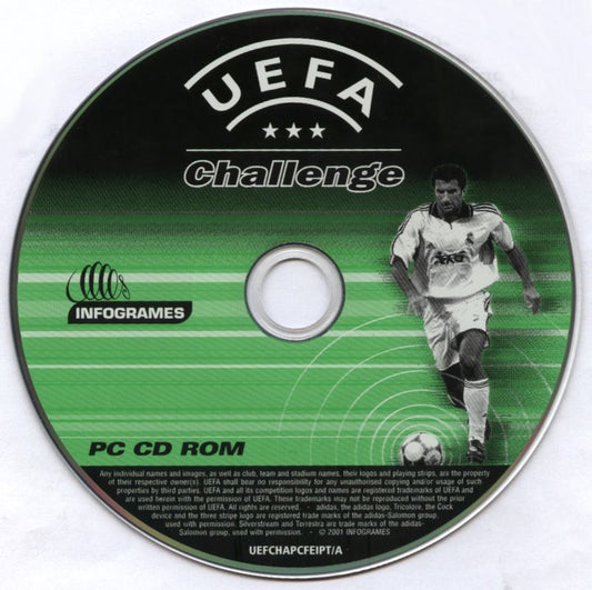 UEFA Challenge Microsoft Windows PC CD-PC Gamez USA
