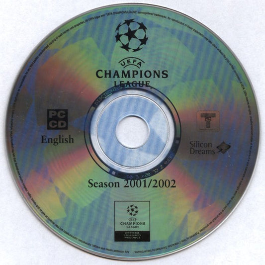 UEFA Champions League 2001-2002 Microsoft Windows PC CD-PC Gamez USA