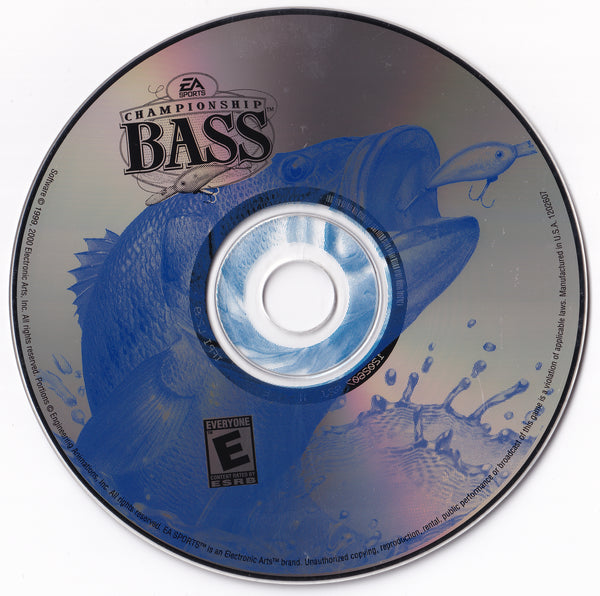 championship BASS Microsoft Windows PC CD by PC Gamez USA