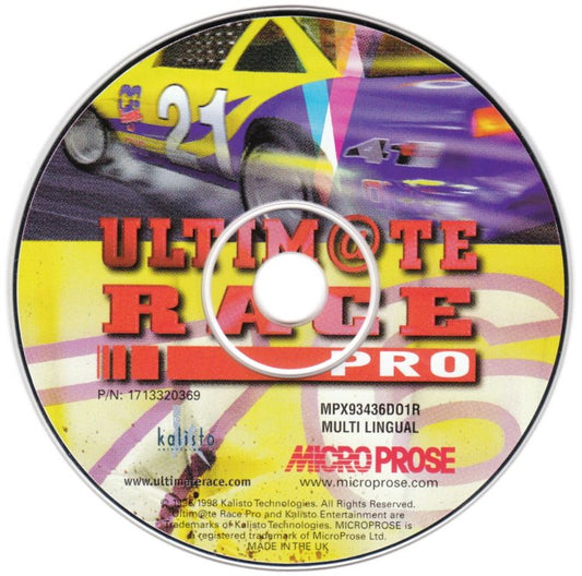 Ultimate Race Pro Microsoft Windows PC CD-PC Gamez USA