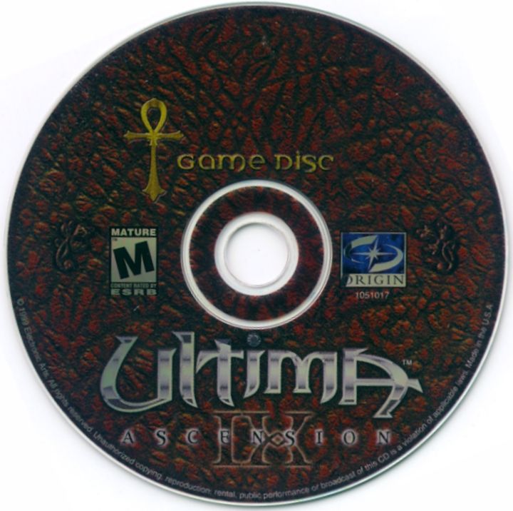 Ultima IX: Ascension Microsoft Windows PC CD-PC Gamez USA