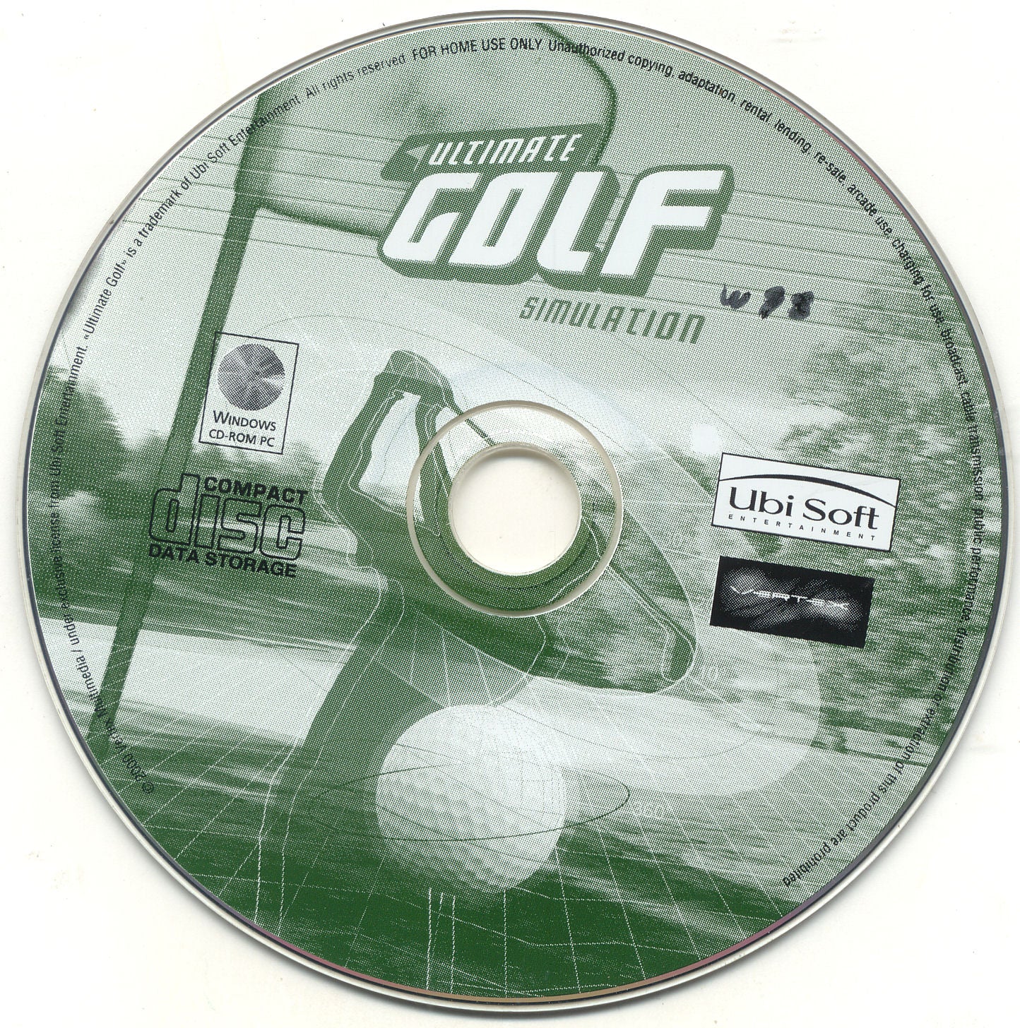 Ultimate Golf Simulation Microsoft Windows PC CD-PC Gamez USA