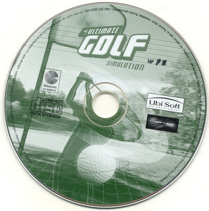 Ultimate Golf Simulation Microsoft Windows PC CD-PC Gamez USA