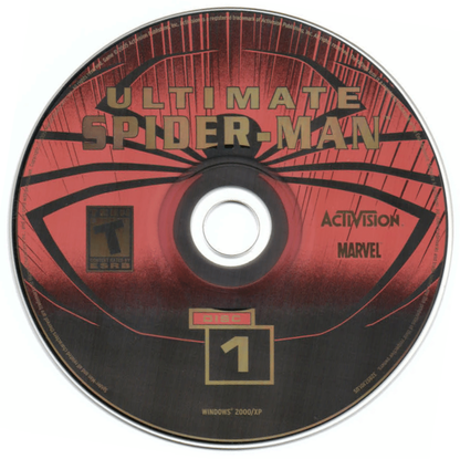 Ultimate Spider-Man Disc 1-3 Microsoft Windows PC CD-PC Gamez USA