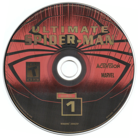 Ultimate Spider-Man Disc 1-3 Microsoft Windows PC CD-PC Gamez USA