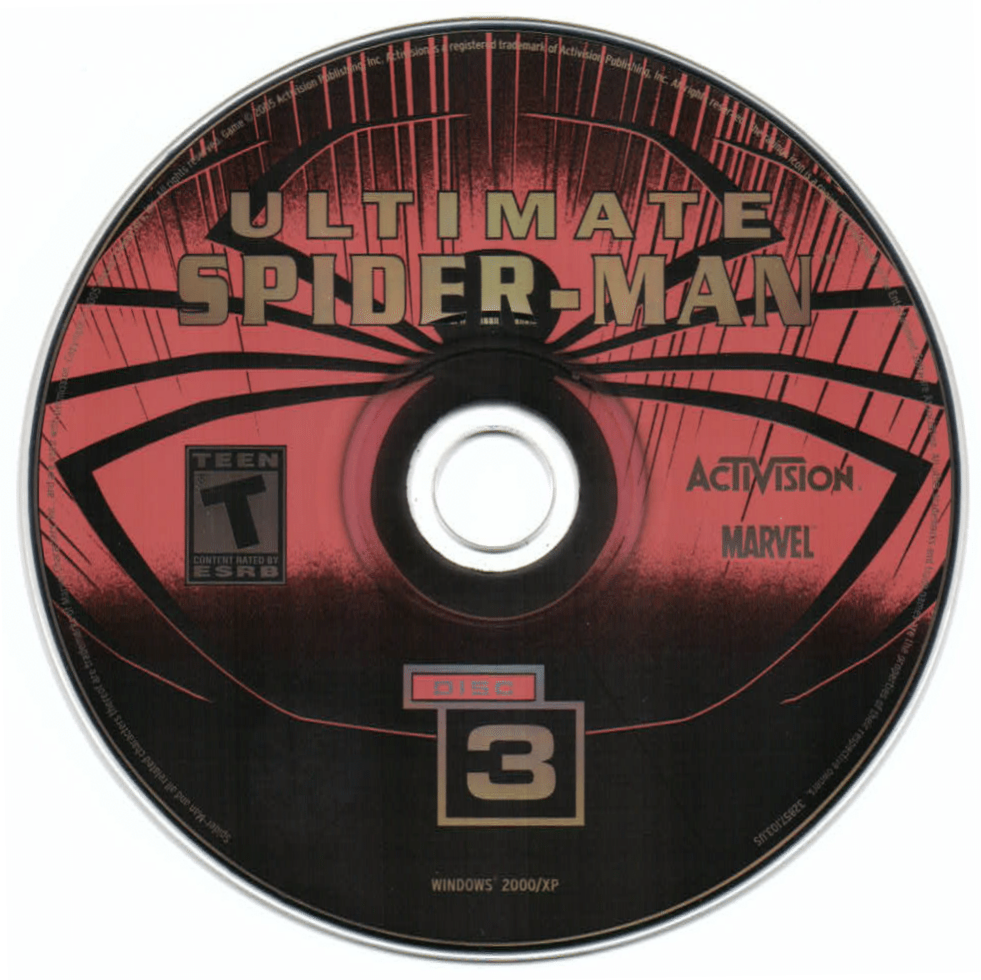 Ultimate Spider-Man Disc 1-3 Microsoft Windows PC CD-PC Gamez USA