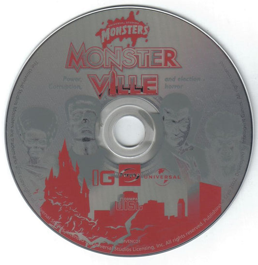 Universal Monsters MonsterVille Microsoft Windows PC CD-PC Gamez USA