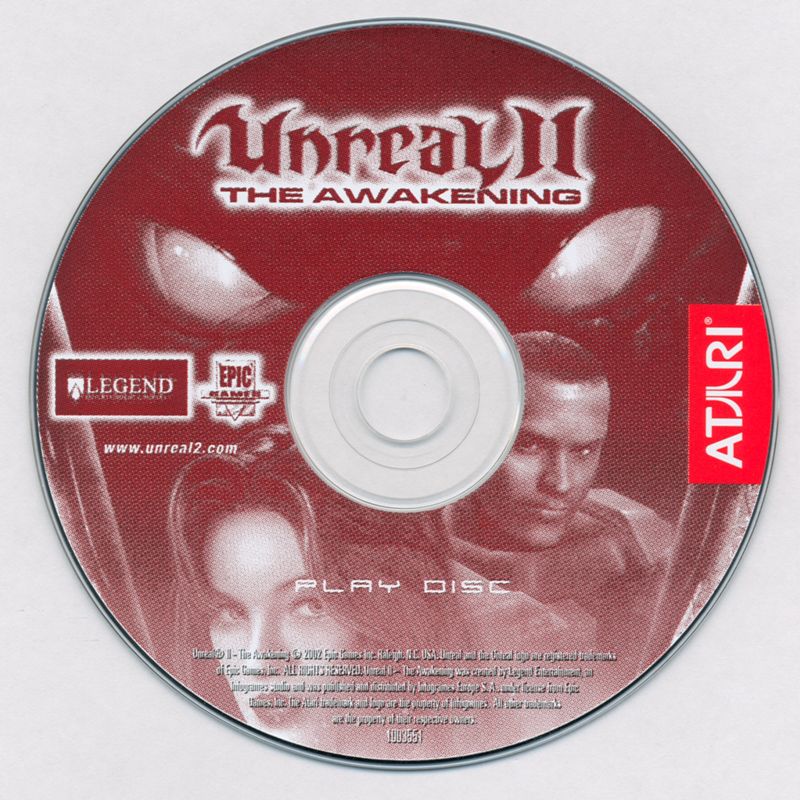 Unreal II The Awakening Special Edition Disc 1-3 Microsoft Windows PC CD-PC Gamez USA