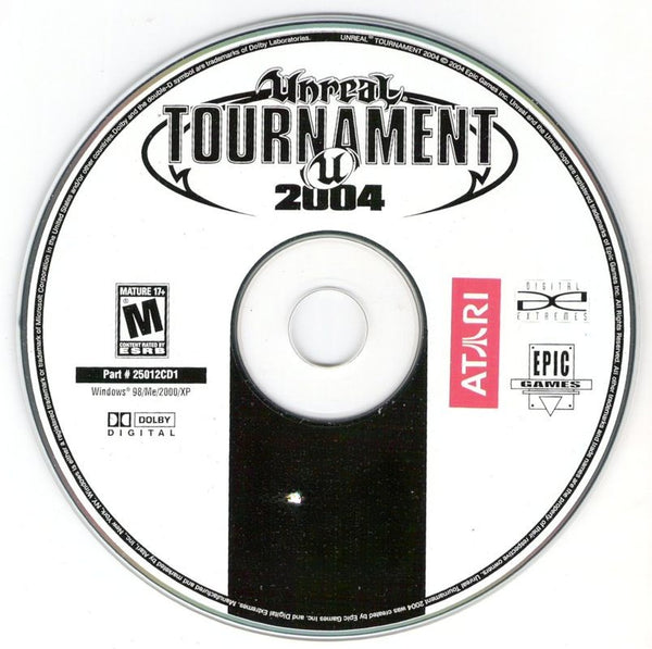 Unreal Tournament 2004 Microsoft Windows PC DVD by PC Gamez USA
