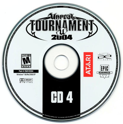 Unreal Tournament 2004 Disc 1-6 Microsoft Windows PC CD-PC Gamez USA