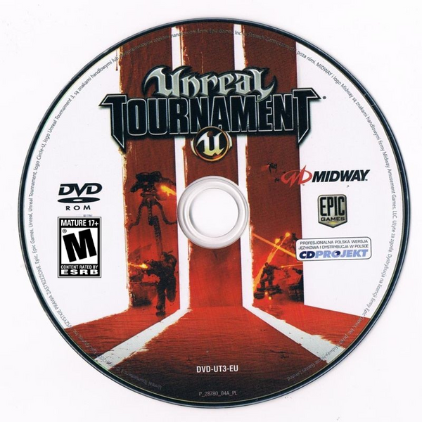 Unreal Tournament III Disc 1-2 Microsoft Windows PC DVD by PC Gamez USA