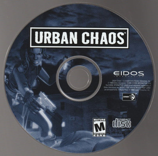 URBAN CHAOS Microsoft Windows PC CD-PC Gamez USA