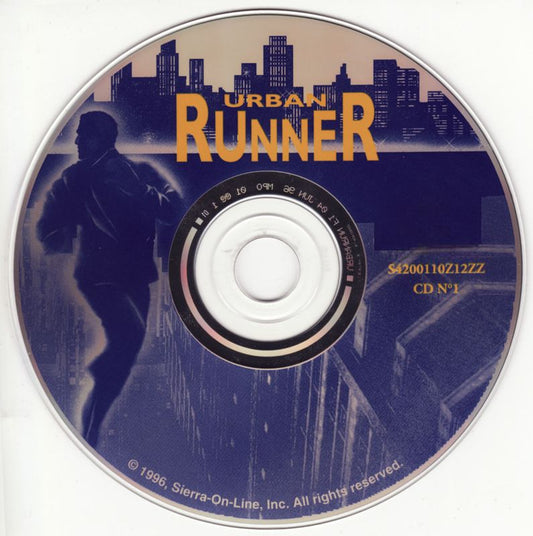 Urban Runner Disc 1-4 Microsoft Windows PC CD-PC Gamez USA