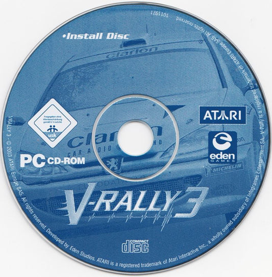 V-Rally 3 Microsoft Windows PC CD-PC Gamez USA