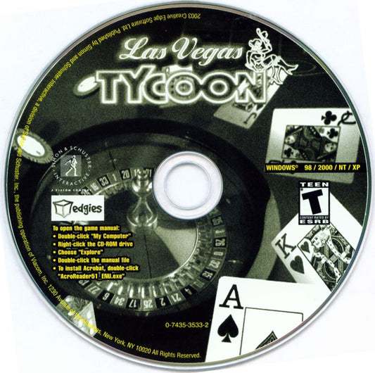 Vegas Tycoon Microsoft Windows PC CD-PC Gamez USA