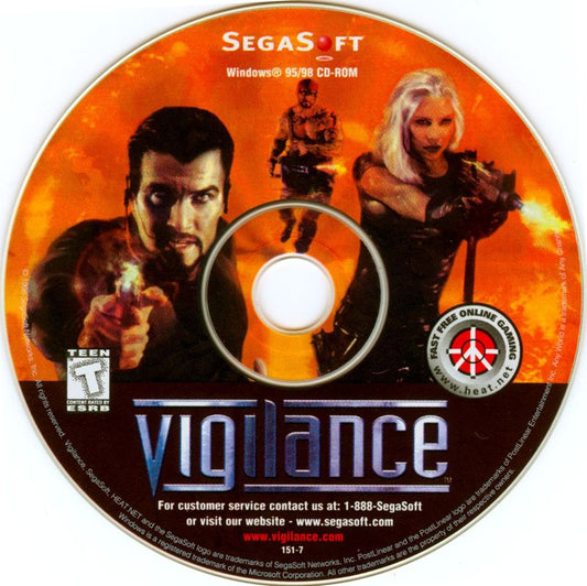 VIGILANCE Microsoft Windows PC CD-PC Gamez USA