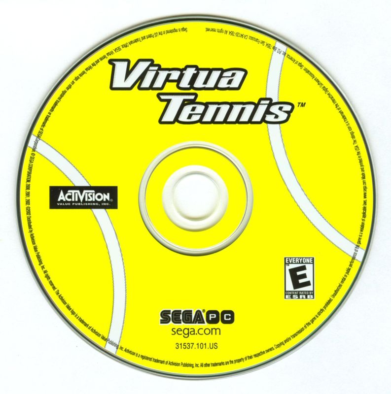 Virtua Tennis Microsoft Windows PC CD-PC Gamez USA