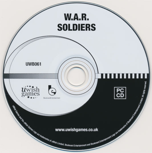 W.A.R. Soldiers Microsoft Windows PC CD-PC Gamez USA