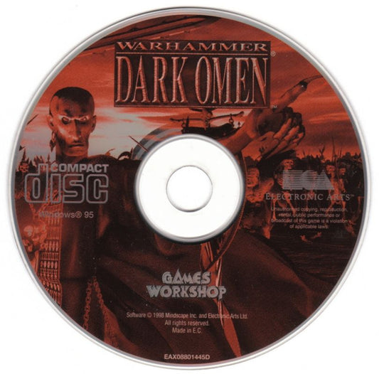 Warhammer Dark Omen Microsoft Windows PC CD-PC Gamez USA