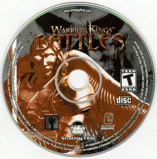 Warrior Kings Battles Microsoft Windows PC CD-PC Gamez USA