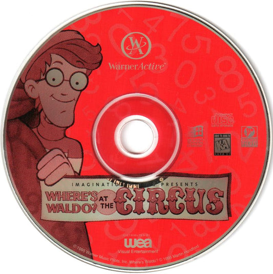 Where's Waldo At the Circus Microsoft Windows PC CD-PC Gamez USA