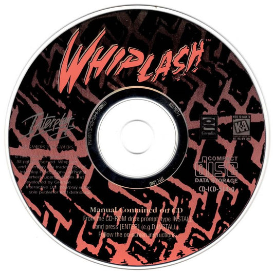 Whiplash Microsoft Windows PC CD-PC Gamez USA