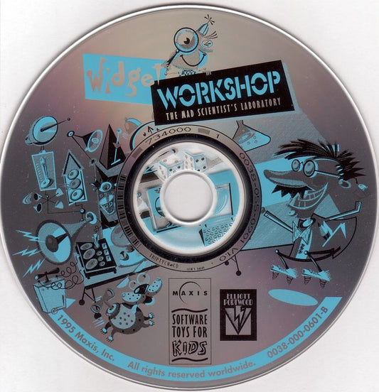 Widget Workshop - The Mad Scientist's Laboratory Microsoft WIndows PC CD-PC Gamez USA
