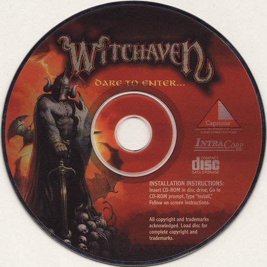 Witchaven Microsoft WIndows PC CD-PC Gamez USA