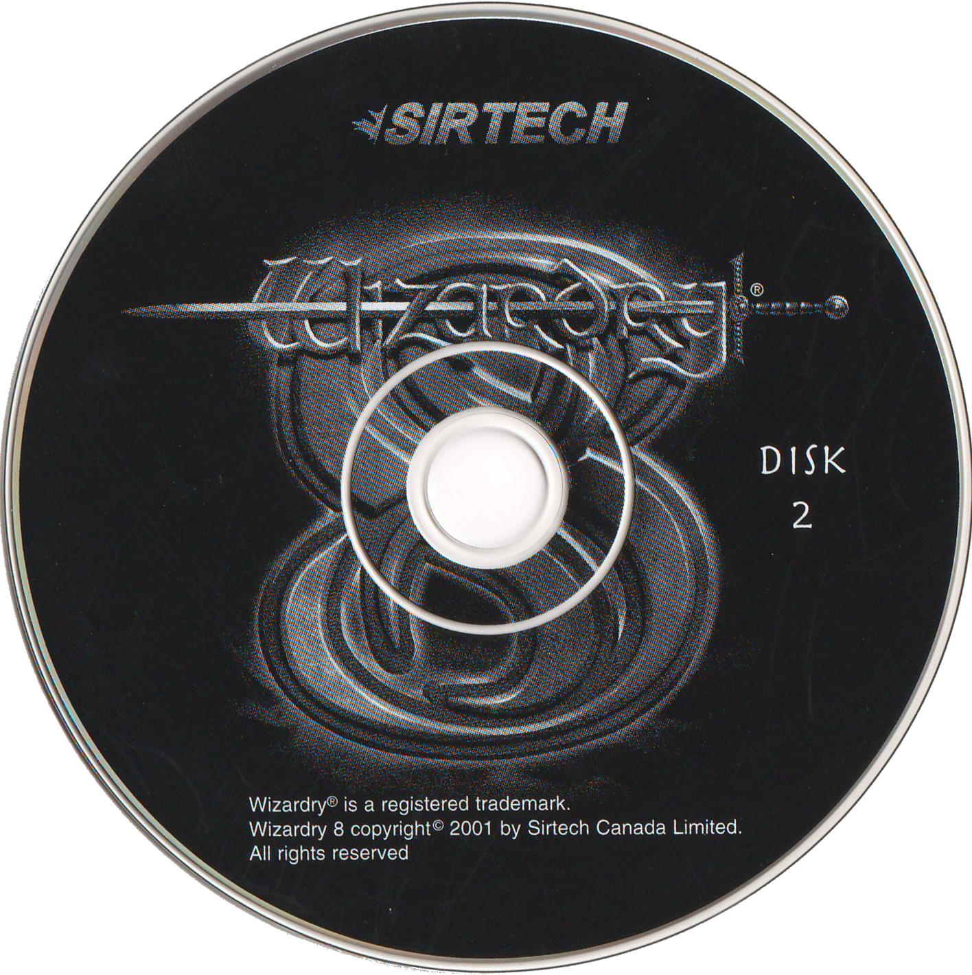Wizardry 8 Disc 1-3 Microsoft WIndows PC CD-PC Gamez USA