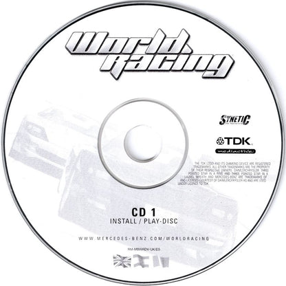 World Racing Disc 1-2 Microsoft WIndows PC CD-PC Gamez USA