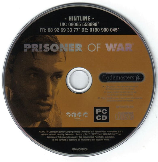 World War II Prisoner of War Microsoft Windows PC CD-PC Gamez USA