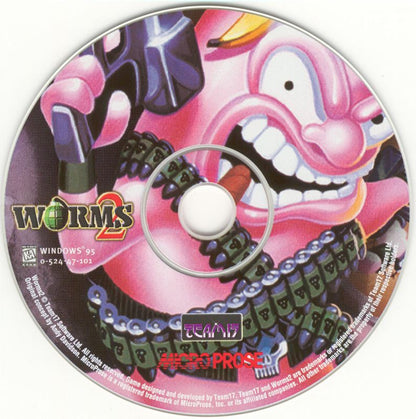 Worms 2 Microsoft Windows PC CD-PC Gamez USA