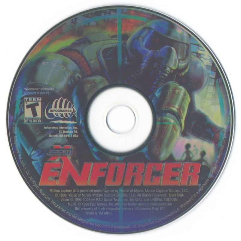 X-COM Enforcer Microsoft Windows PC CD-PC Gamez USA