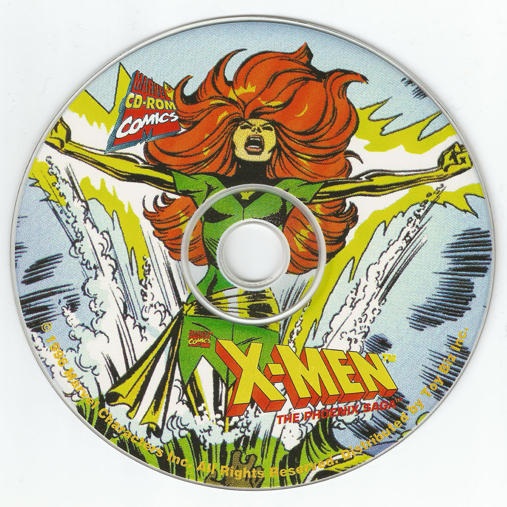 X-Men The Phoenix Saga 1996 Interactive CD-ROM Comic Book Microsoft Windows 3.X CD by PC Gamez USA