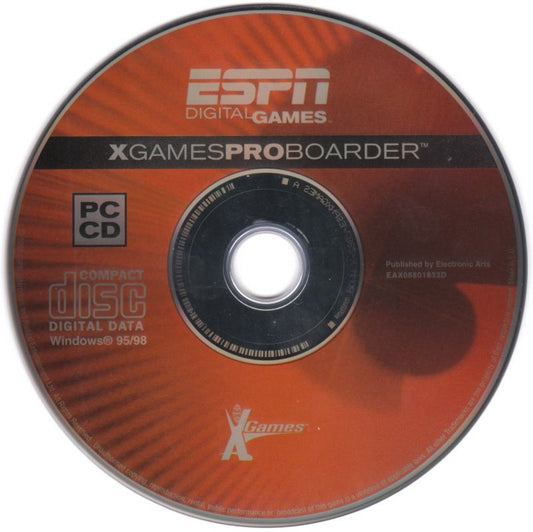 X Games Pro Boarder Microsoft Windows PC CD-PC Gamez USA